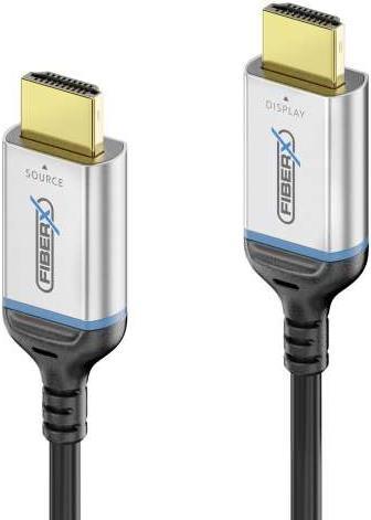 Ã¢â‚¬Â¢ FX Serie Ã¢â‚¬Â¢ Zertifiziertes HDMI 8K Integrated Glasfaser Extender Kabel (v2.1) Ã¢â‚¬Â¢ Hybr