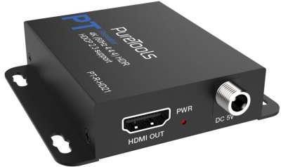 PureTools - Ripetitore in linea HDMI 2.0 - Supporto 18 Gbps (4K 60Hz 4:4:4) e HDCP 2.3 - Goditi la massima qualitÃ  del segna