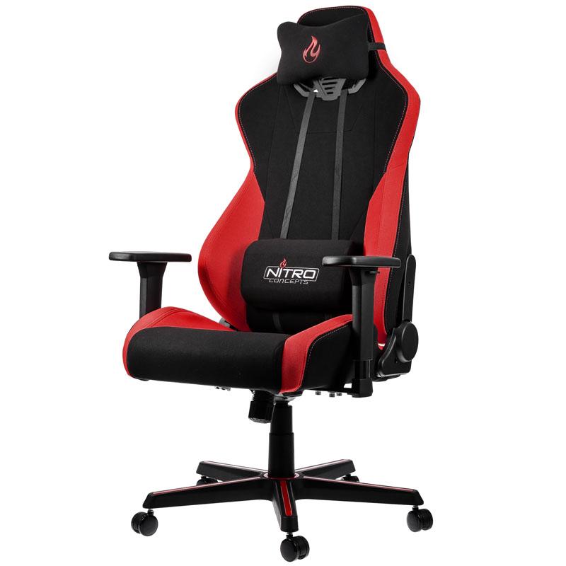 FAUTEUIL NITRO CONCEPTS S300 INFERNO RED (NOIR/ROUGE)