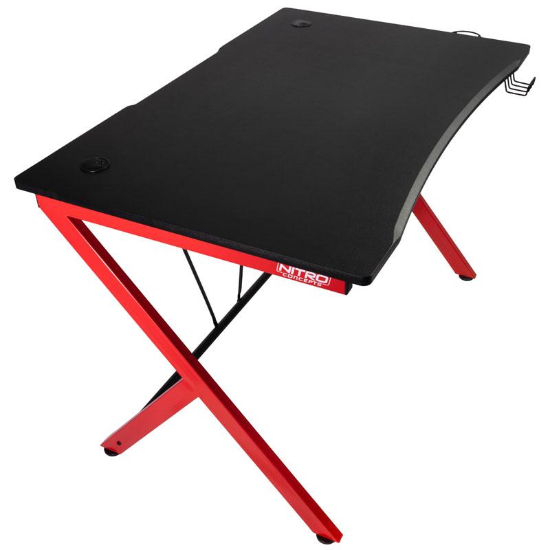 Nitro Concepts NC-GP-DK-010 scrivania per computer (Nitro Concepts D12 Gaming Desk - Black/Red)