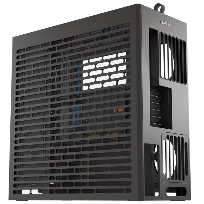 HAVN CASE HS 420, E-ATX, VETRO TEMPERATO, NERO