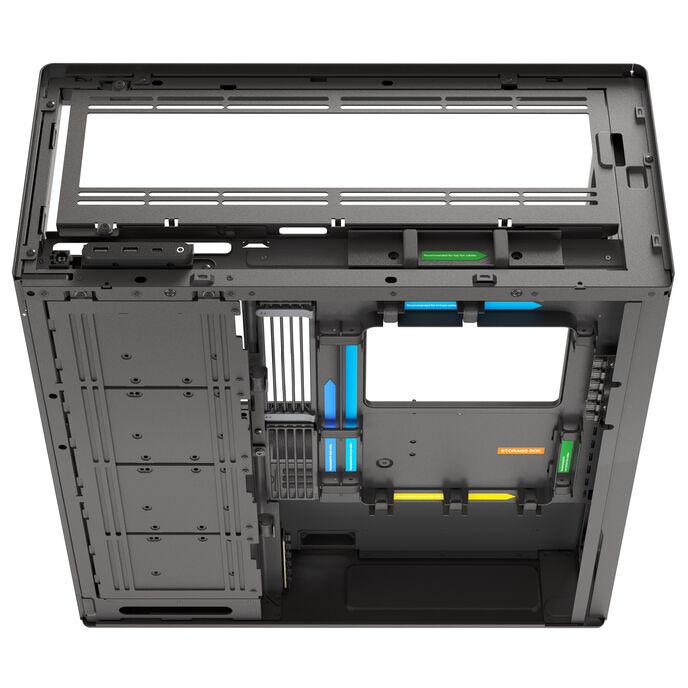 HAVN CASE HS 420, E-ATX, VETRO TEMPERATO, NERO