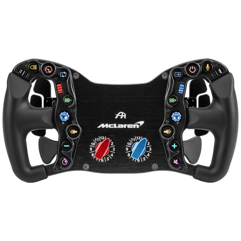 Volante per corse Ascher McLaren Artura Pro -SC - Volante per simulatori di corse - volante in stile farfalla - realizzato in m