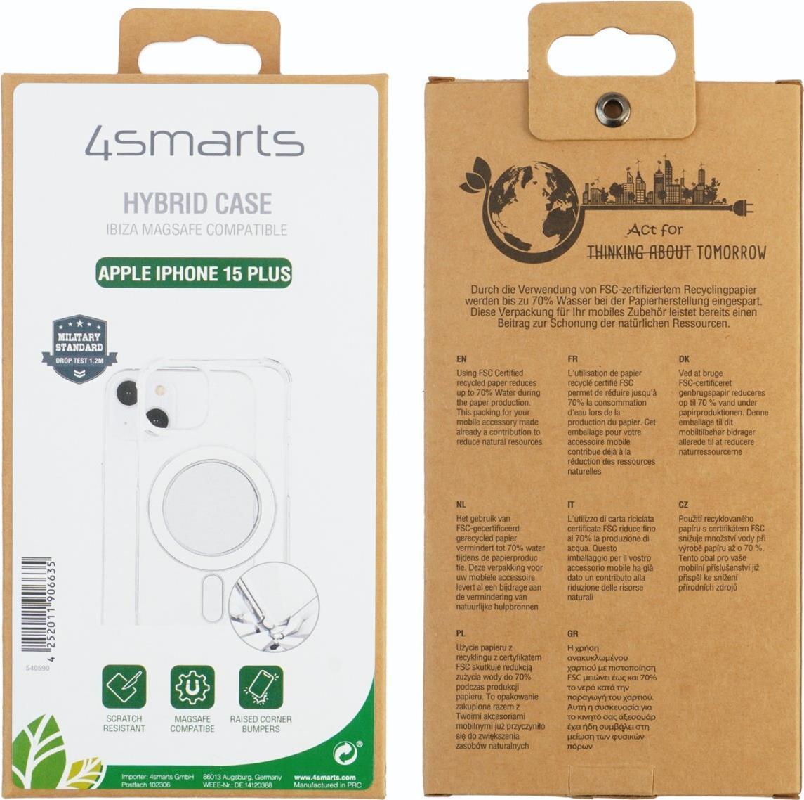 Custodia ibrida 4smarts Ibiza per Apple iPhone 15 Pro compatibile con MagSafe