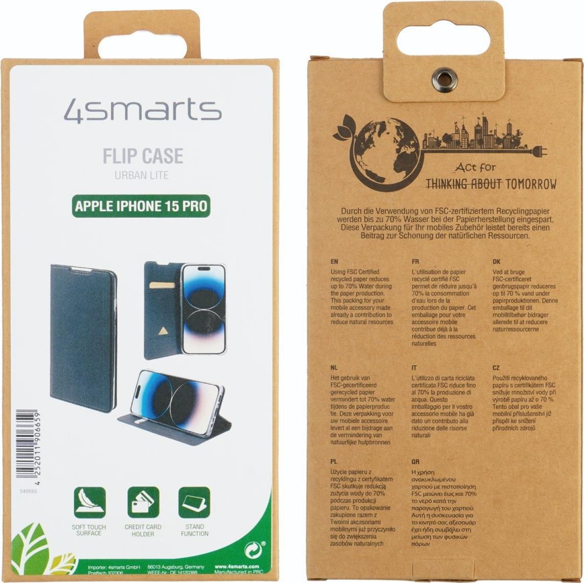 Custodia Flip 4smarts Urban Lite per Apple iPhone 15 Pro