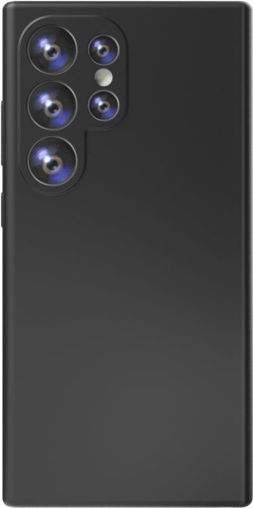 Custodia in silicone 4smarts Cupertino per Samsung Galaxy S24 Ultra Qi2 compatibile