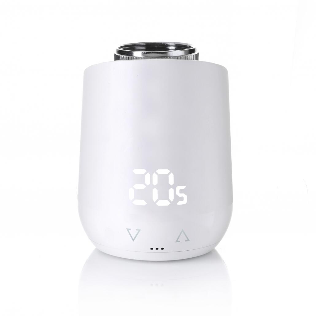 Ã¢â‚¬Â¢ IP20, batteriebetrieben (2x AA), Display, per App steuerbar