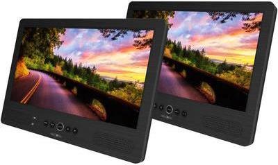 Poggiatesta Reflection Lettore DVD con 2 monitor DVD1052 (DVD1052)