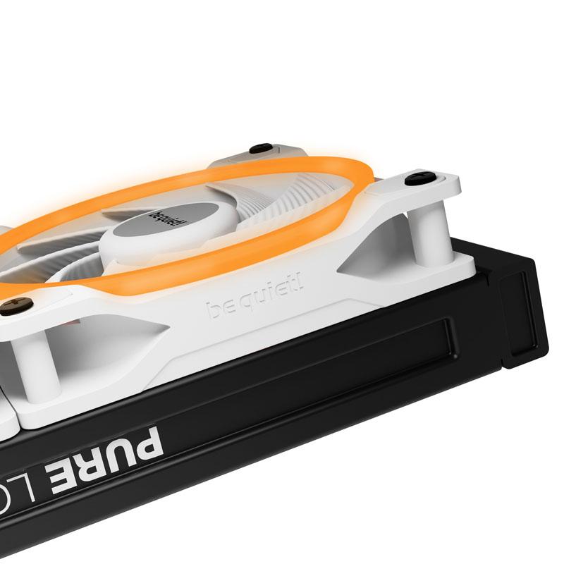 Essere silenziosi ali luminose bianche PWM ad alta velocitÃƒÂ , da 140 mm-3 persone (Walker, LED ARGB, BL103)