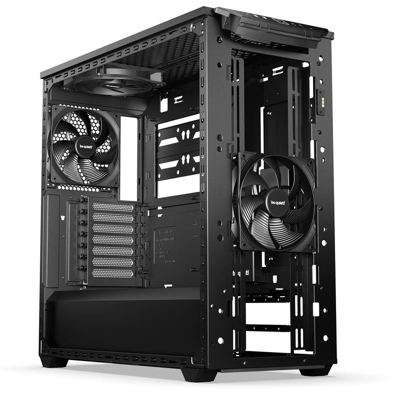 Be Quiet! Shadow Base 800 DX RGB Gaming Case w/ Glass Window, E-ATX, ARGB Front Strips & Controller, Mesh Airflow, Pure Wings 3
