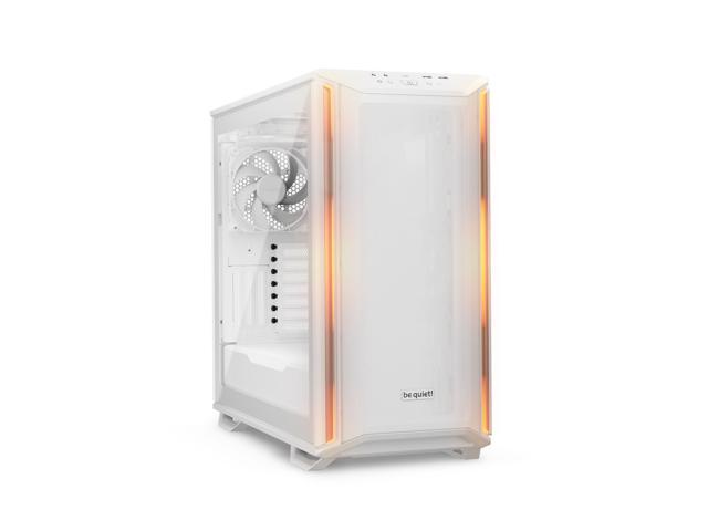 be quiet! Dark Base 701 Full Tower Gaming PC Case, White, 3 x Silent Wings 4 Fans, ARGB with Controller