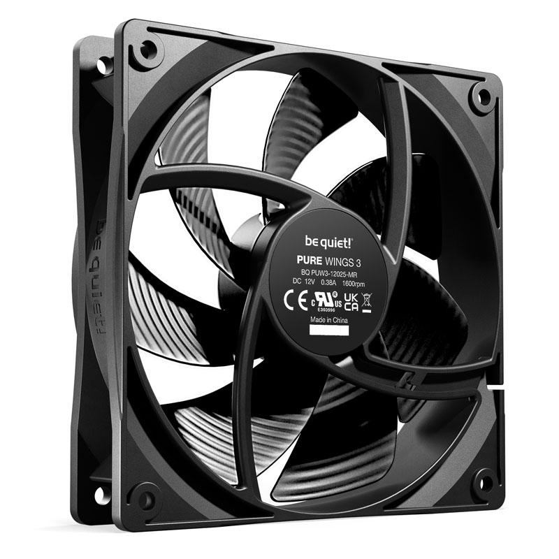 PURE WINGS 3 120MM - BLACK 3 PIN