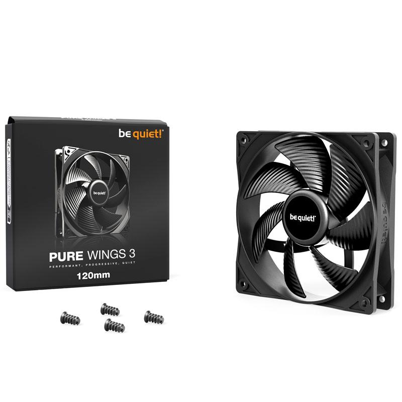PURE WINGS 3 120MM - BLACK 3 PIN