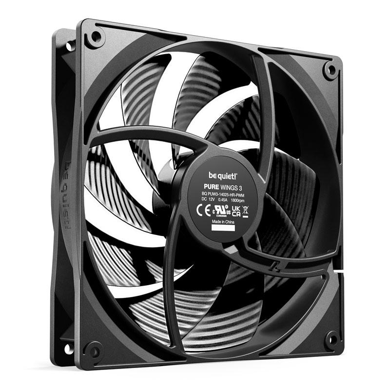 BE QUIET VENTOLA CASE PURE WINGS 3 140MM PWM HIGH-SPEED