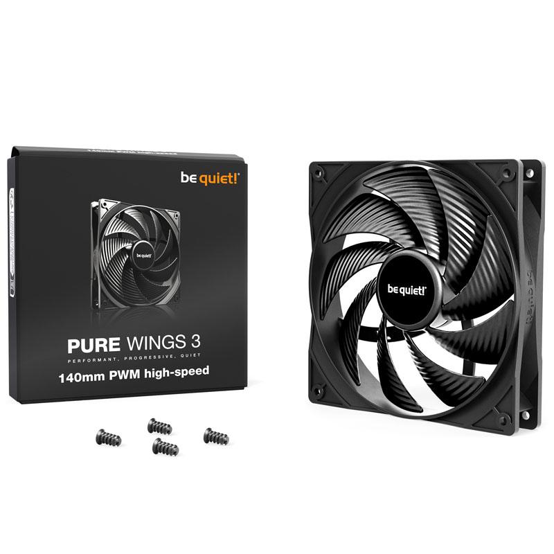 BE QUIET VENTOLA CASE PURE WINGS 3 140MM PWM HIGH-SPEED