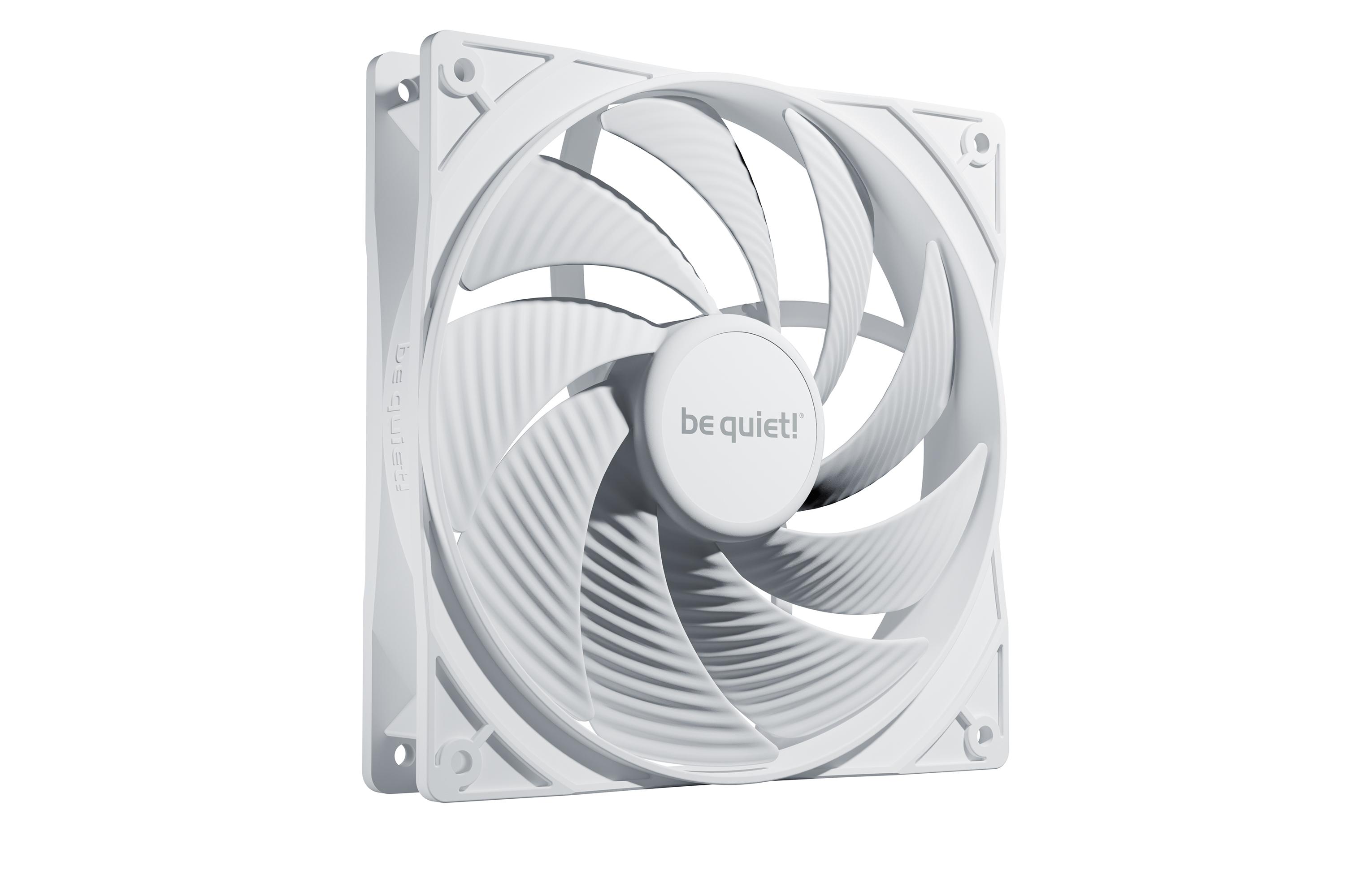 be quiet Pure Wings 3 140mm PWM high-speed White Case per computer Ventilatore 14 cm Bianco 1 pz