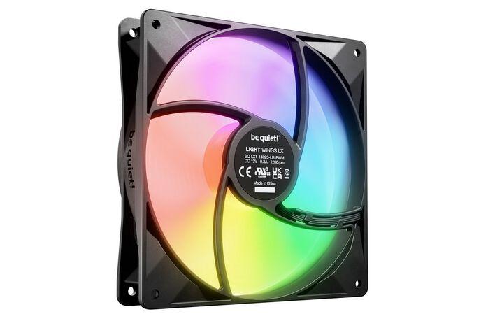 be quiet LIGHT WINGS LX 140mm PWM Case per computer Ventilatore 14 cm Nero 1 pz