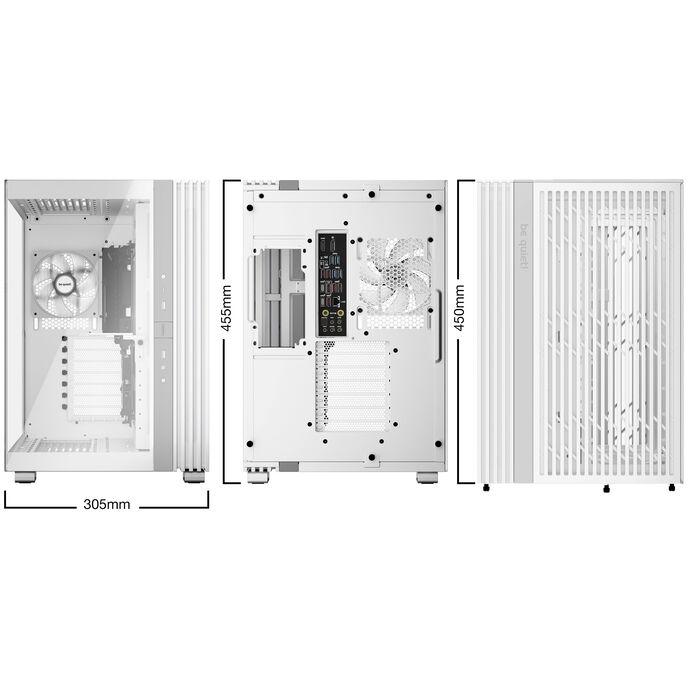 be quiet LIGHT BASE 600 LX White Midi Tower Bianco