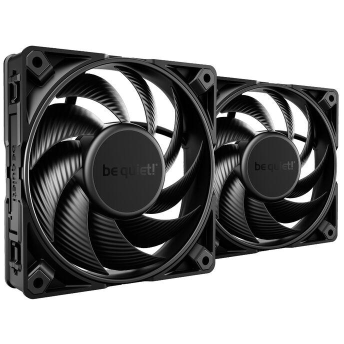 Be Quiet! Silent Loop 3 240mm ARGB Liquid CPU Cooler, 3-Chamber Pump, Large Fin Area, Silent Wings 4 PWM Fans, Black