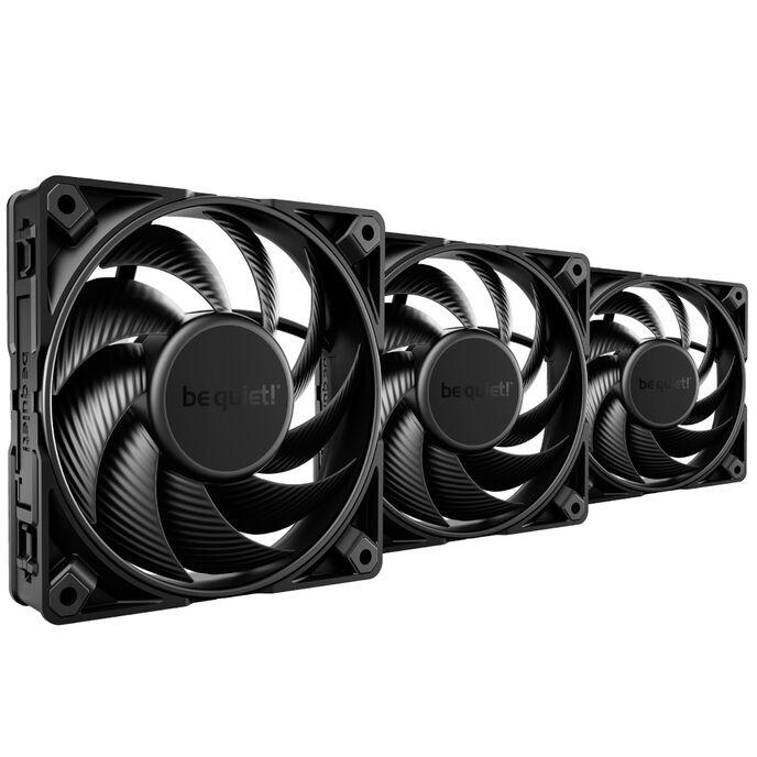 Be Quiet! Silent Loop 3 360mm ARGB Liquid CPU Cooler, 3-Chamber Pump, Large Fin Area, Silent Wings 4 PWM Fans, Black