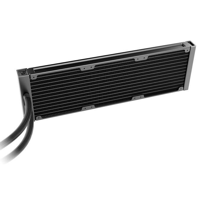 Be Quiet! Silent Loop 3 360mm ARGB Liquid CPU Cooler, 3-Chamber Pump, Large Fin Area, Silent Wings 4 PWM Fans, Black