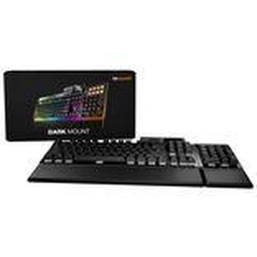 be quiet! Dark Mount Silent Tactile DE ISO tastiera Gaming USB QWERTZ Tedesco Nero