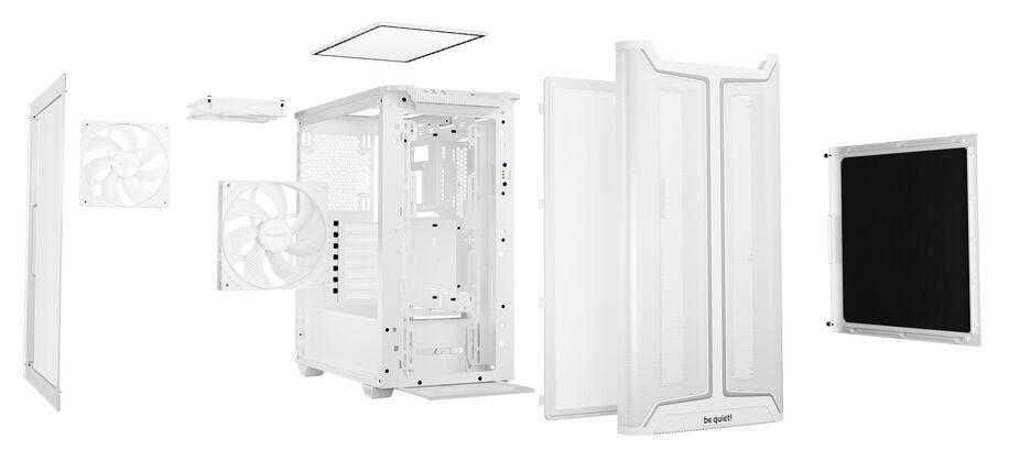 be quiet Pure Base 501 DX White Midi Tower Bianco