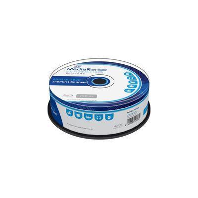 Pacchetto MediaRange BD-R Dual Layer 50GB 6x 25er ECO