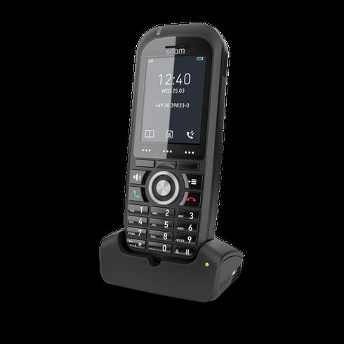 Cornetta del telefono Snom M70 Ricevitore telefonico DECT Identificatore di chiamata Nero [4423]