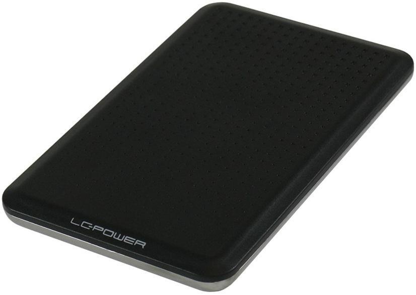 LC-Power LC-25BU3 contenitore di unit di archiviazione Nero 2.5 (USB Gehuse SATA-HDD 2.5Alu USB3.0 LC-POWER black)