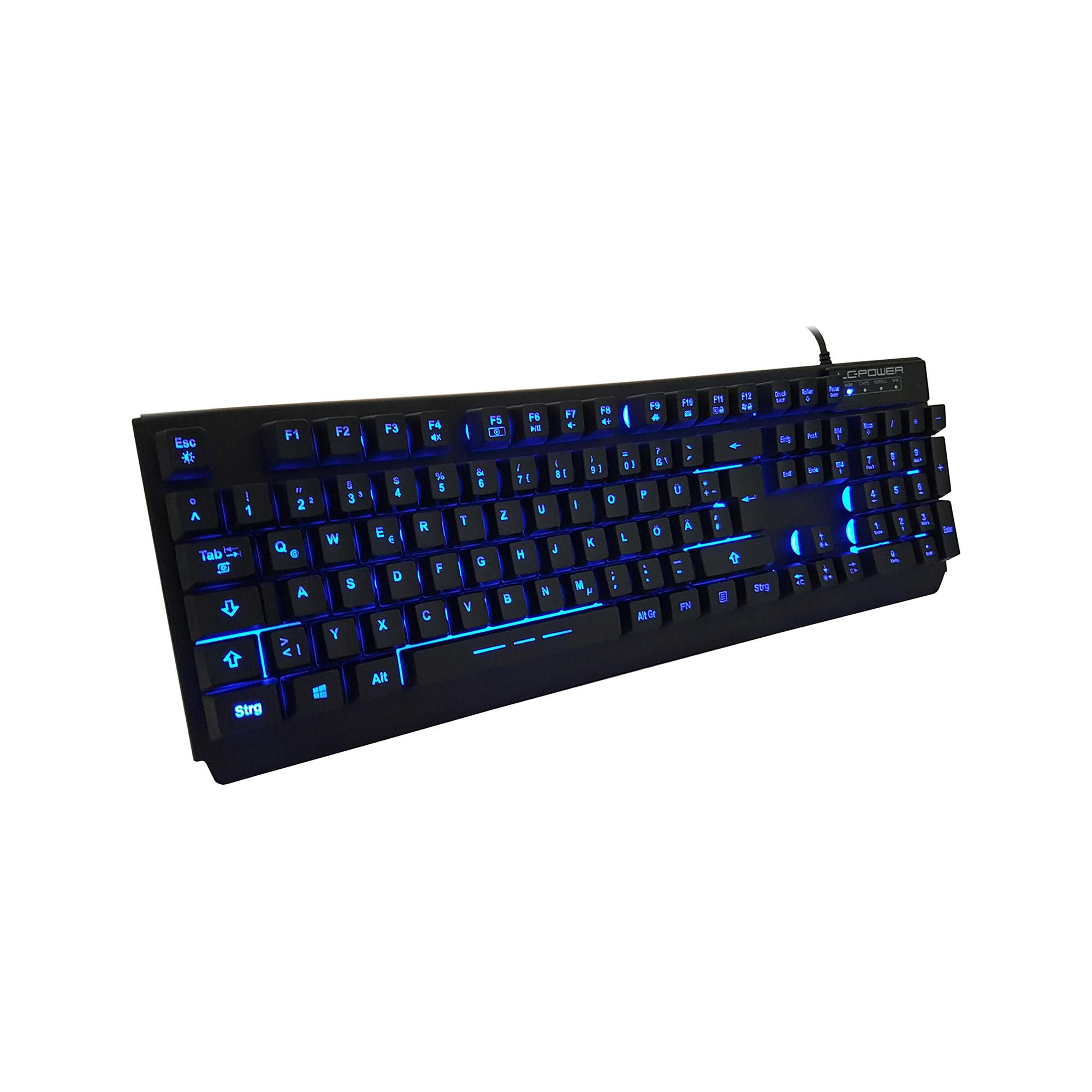 Tastiera LC Power LC-KEY-4B-LED (DE) | LC Power - LC-KEY-4B-LED