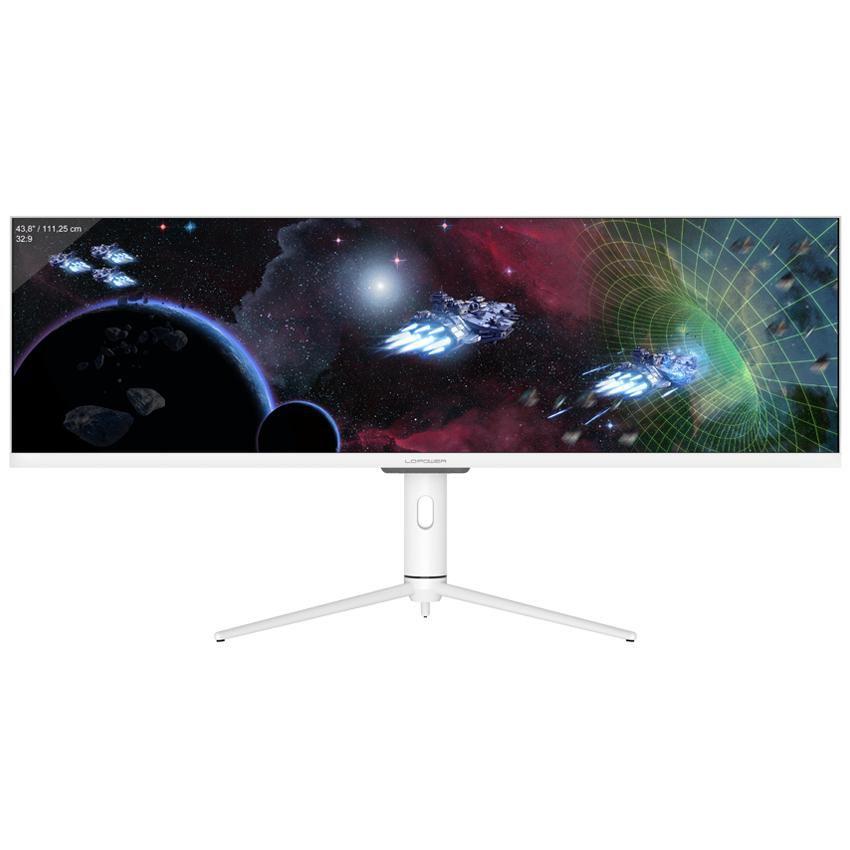LC-Power LC-M44-DFHD-120 Monitor PC 111,2 cm [43.8] 3840 x 1080 Pixel Double Full HD Bianco (LC Power LC-M44-DFHD-120 - LED-Sk?