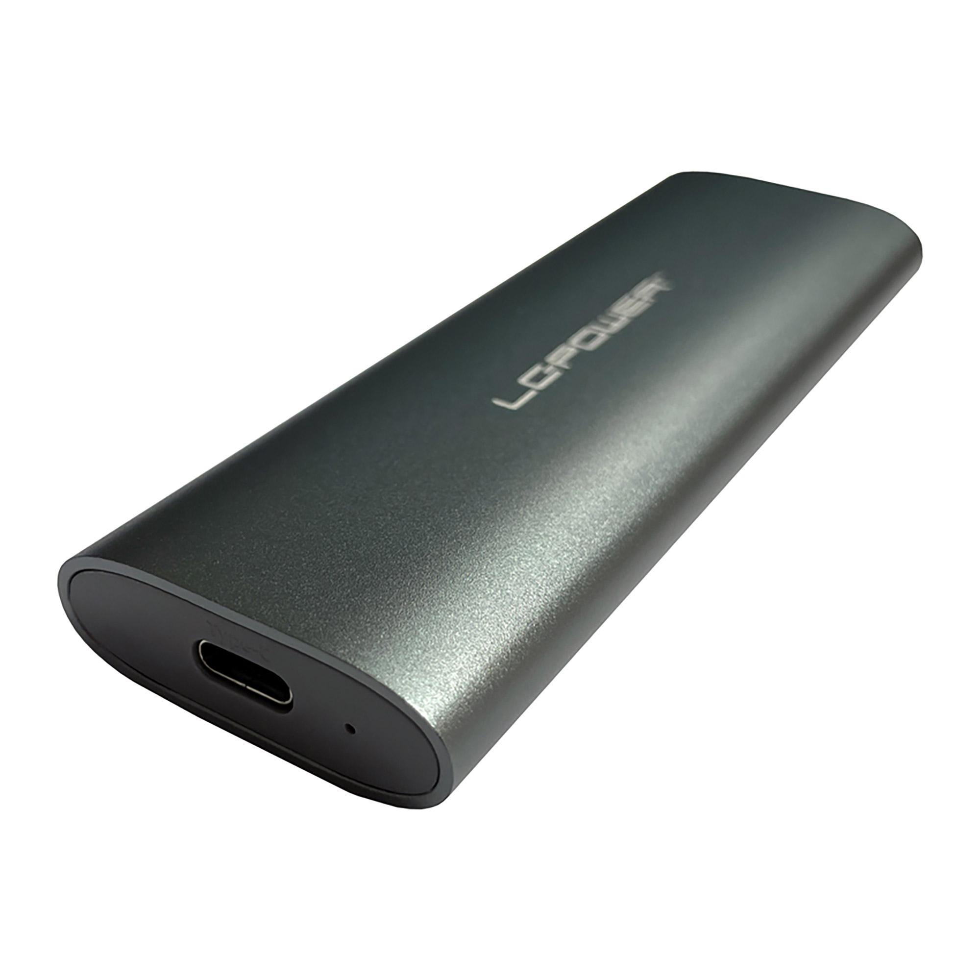 Scheda M.2 USB 3.2 (Gen 2) LC Power Ekstern Lagringspakning (PCIe NVMe e SATA)