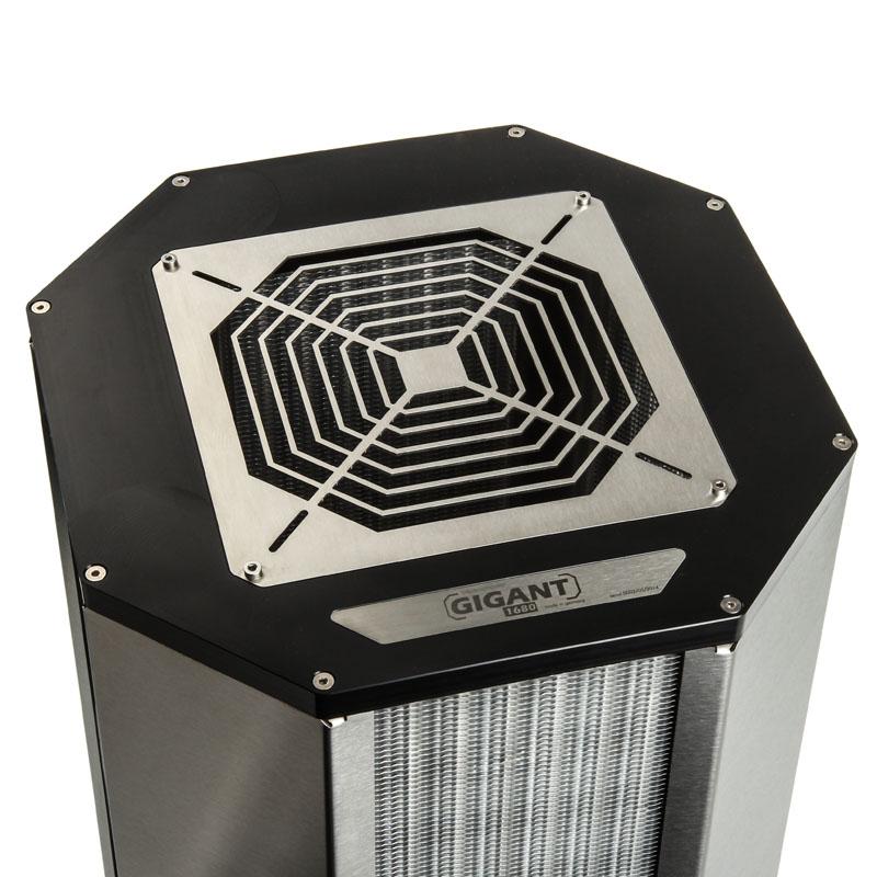 Aqua airplex GIGANT 1680 Radiator til vÃ¦skekÃ¸lesystem 1-pack Sort SÃ¸lv