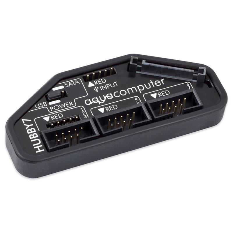 Aqua Computer HUBBY7 scheda di interfaccia e adattatore Interno USB 2.0 (Aqua Computer HUBBY7 internal USB 2.0 Hub)