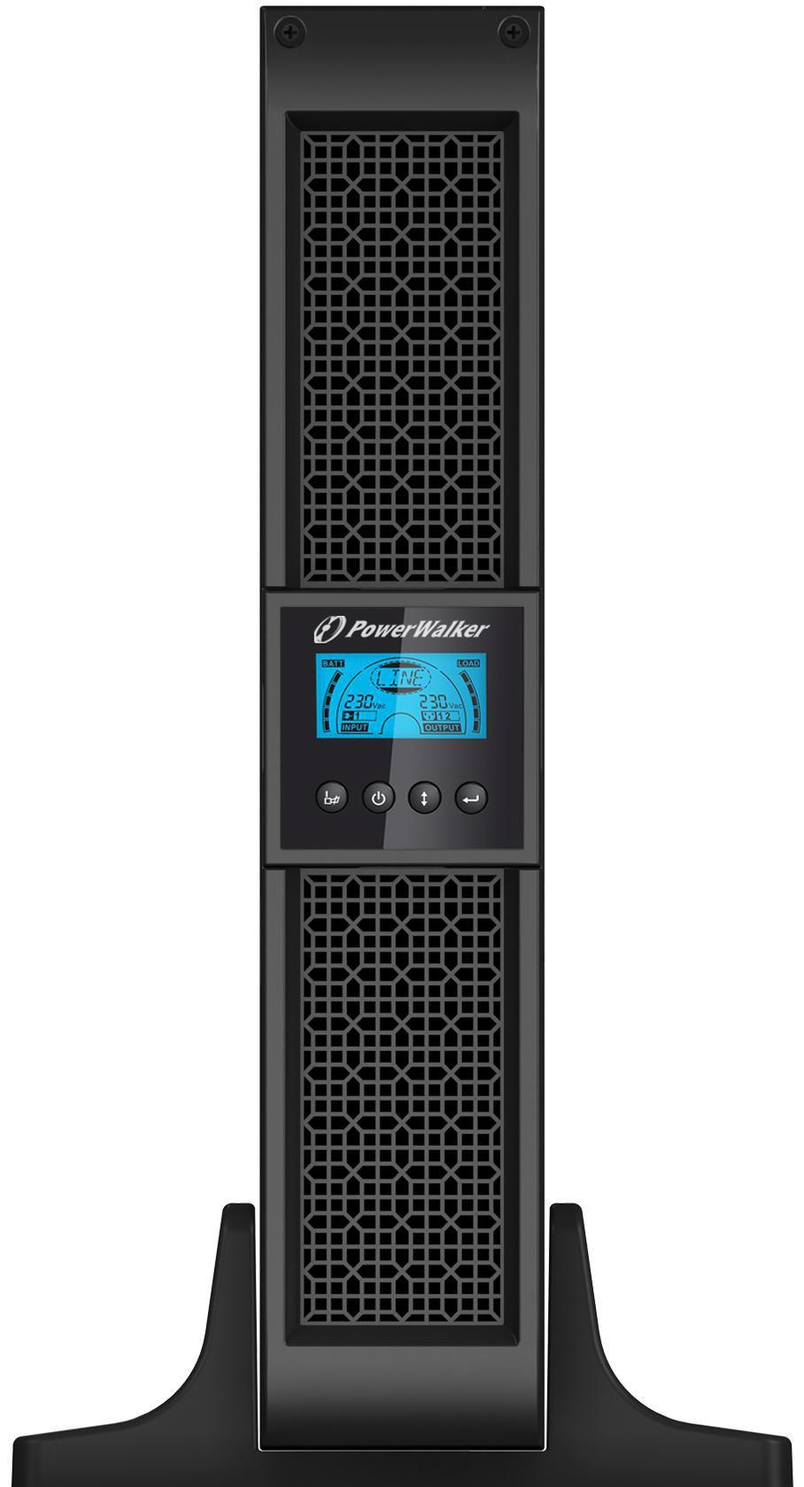 PowerWalker VFI 1500RT LCD gruppo di continuitÃƒÆ’Ã‚Â  [UPS] 1,5 kVA 1350 W 8 presa[e] AC (VFI 1500 RT HID UPS 1500VA