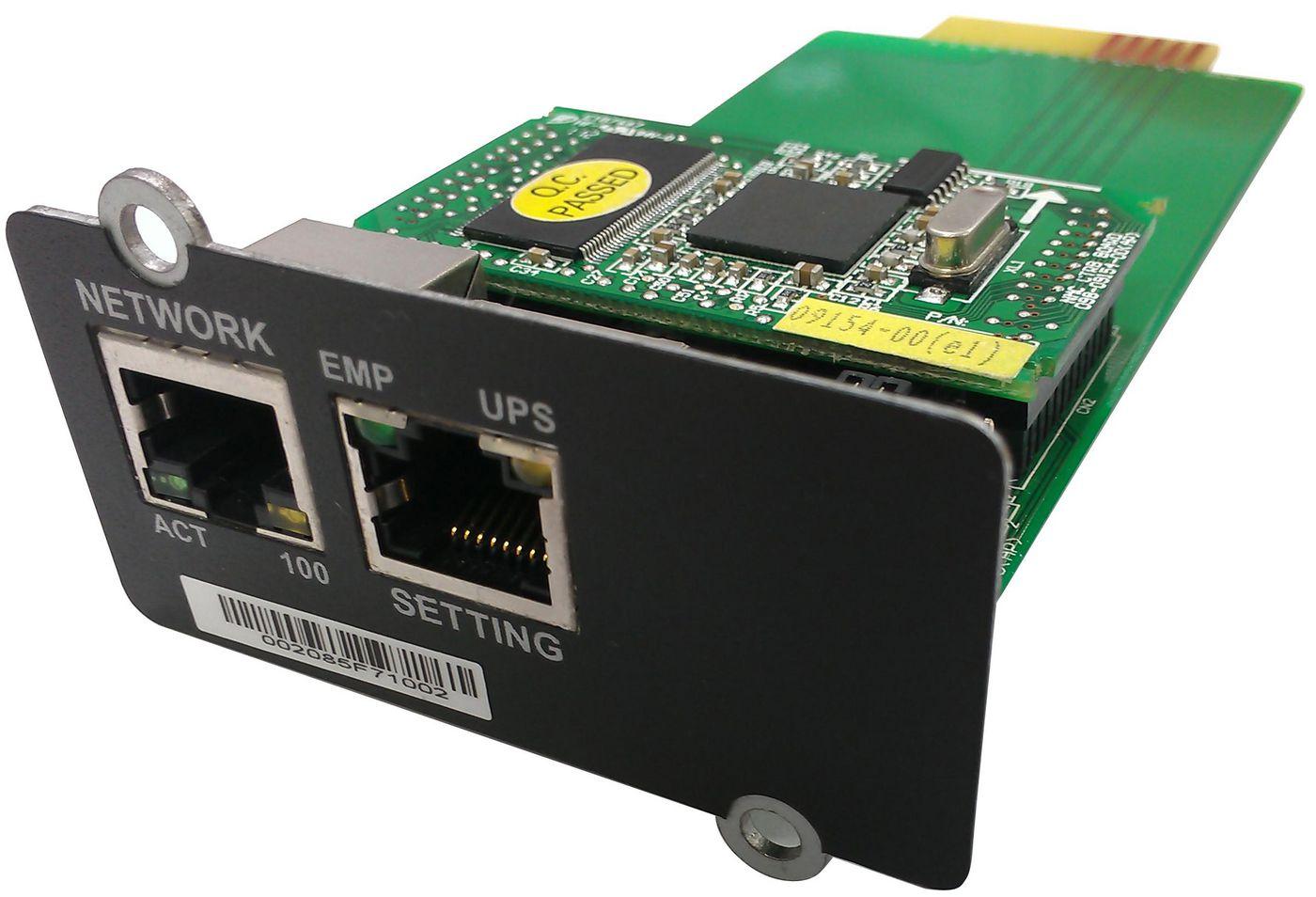 PowerWalker NMC Card (NMC Card SNMP Modul for - VFI1000RT/1500RT/2000RT/3000RT - 6000RT/10000RTLCD/3000RTLCD - Warranty 24M)