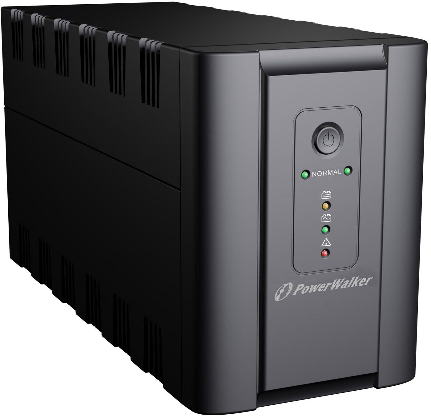 PowerWalker VI 1200 SH Schuko A linea interattiva 12 kVA 600 W 4 presae AC (VI 1200 SH UPS 1200VA/600W - Line Interactive - 2x