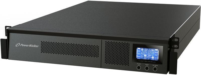 PowerWalker VFI 1000RM LCD Doppia conversione [online] 1 kVA 900 W 6 presa[e] AC (VFI 1000 RM UPS 1000VA/900W - Online,Rack 2-i