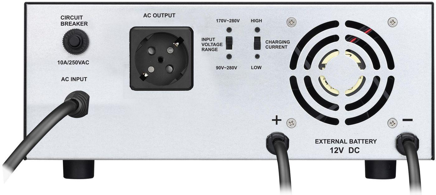 PowerWalker Inverter 700 PSW gruppo di continuit UPS 07 kVA (Inverter 700 PSW 700VA/500W - Pure Sine Wave designed for - exter