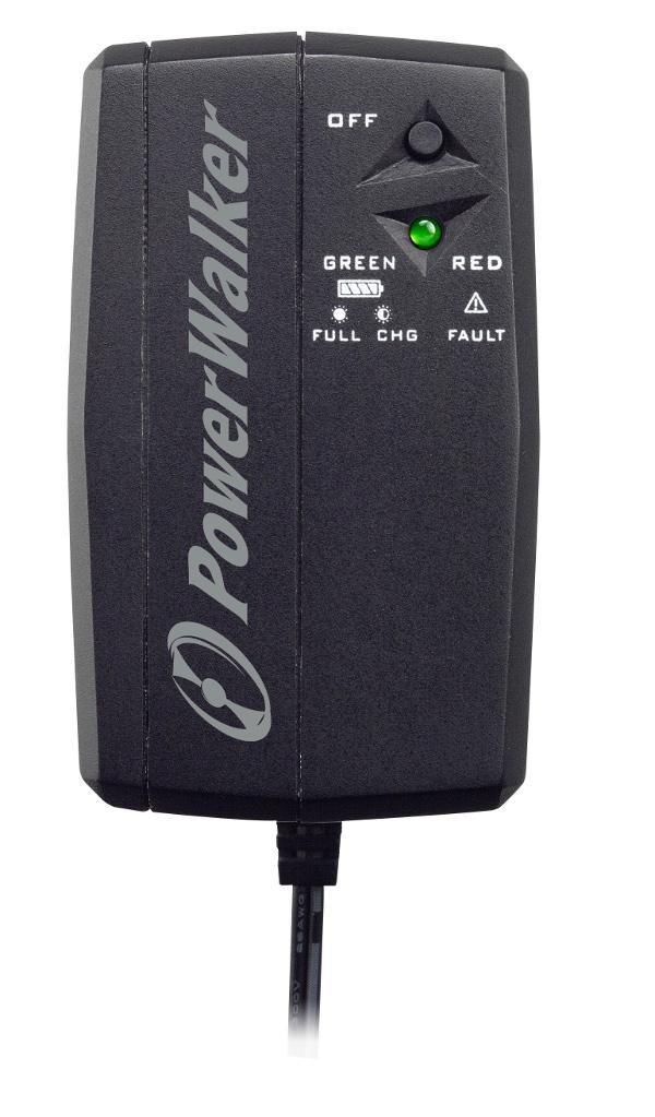 PowerWalker DC SecureAdapter 12V 12 kVA 12 W (DC SecureAdapter 12V - 25W/2.1A DC UPS with - 2.6Ah 2600mAh Lithium-Ion Battery -