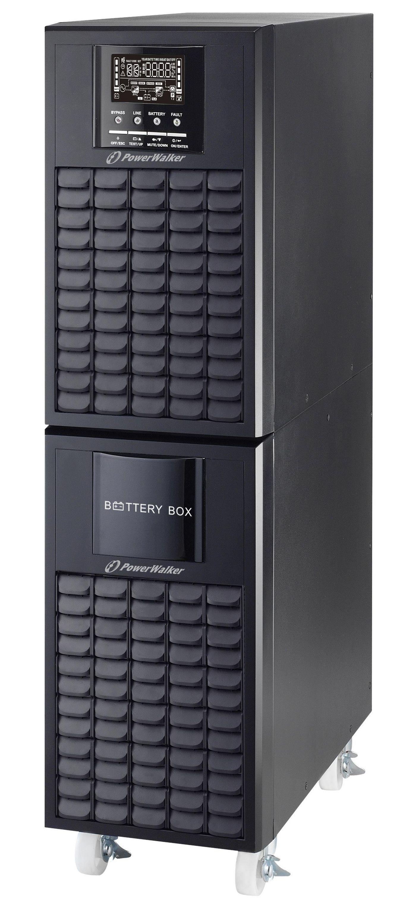PowerWalker VFI 10000 CG PF1 gruppo di continuit UPS Doppia conversione online 10 kVA 10000 W 1 presae AC (VFI 10000 CG PF1 -