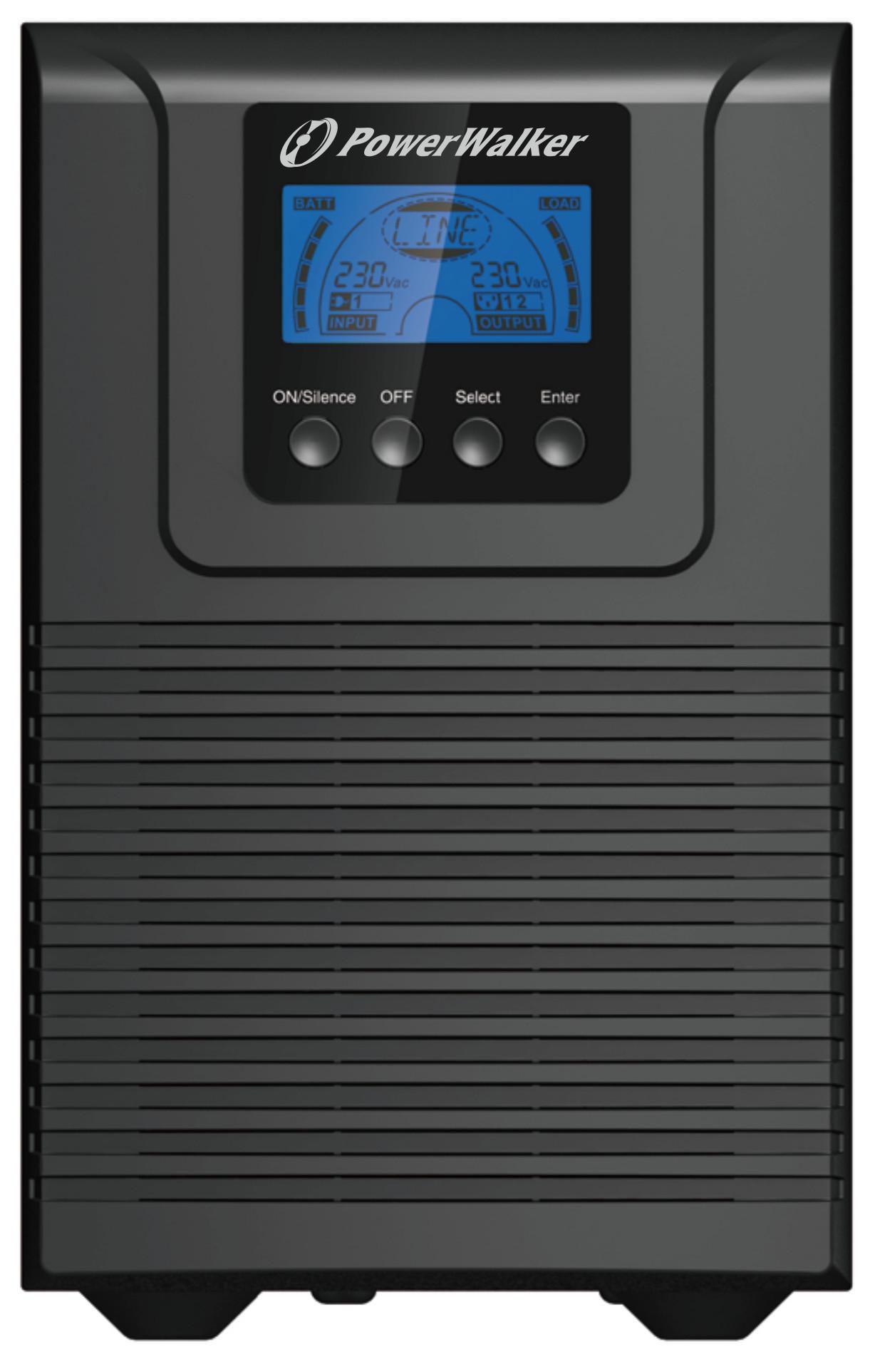 PowerWalker VFI 1000 TGB gruppo di continuit UPS Doppia conversione online 1 kVA 900 W 4 presae AC (VFI 1000 TGB - UPS 1000VA/