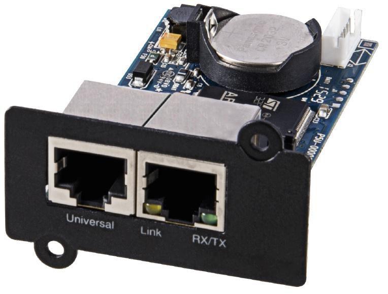 PowerWalker 10131008 accessorio per gruppi di continuit UPS (SNMP Card 2 - for VI R1U Series - offer IP address and web interf