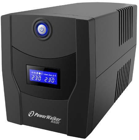 PowerWalker VI 2200 STL A linea interattiva 22 kVA 1320 W 4 presae AC (Basic VI 2200 STL UK - UPS 2200VA/1320W - Line Interacti
