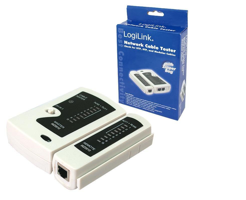 Cabletester Network RJ45/RJ12/