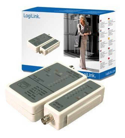 Cabletester Netwerk RJ45/BNC S