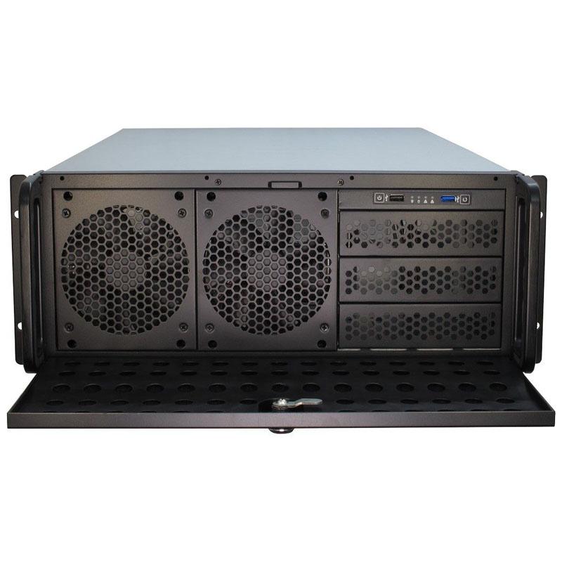 19" IPC 4U-4129L 4HE no PSU Bk