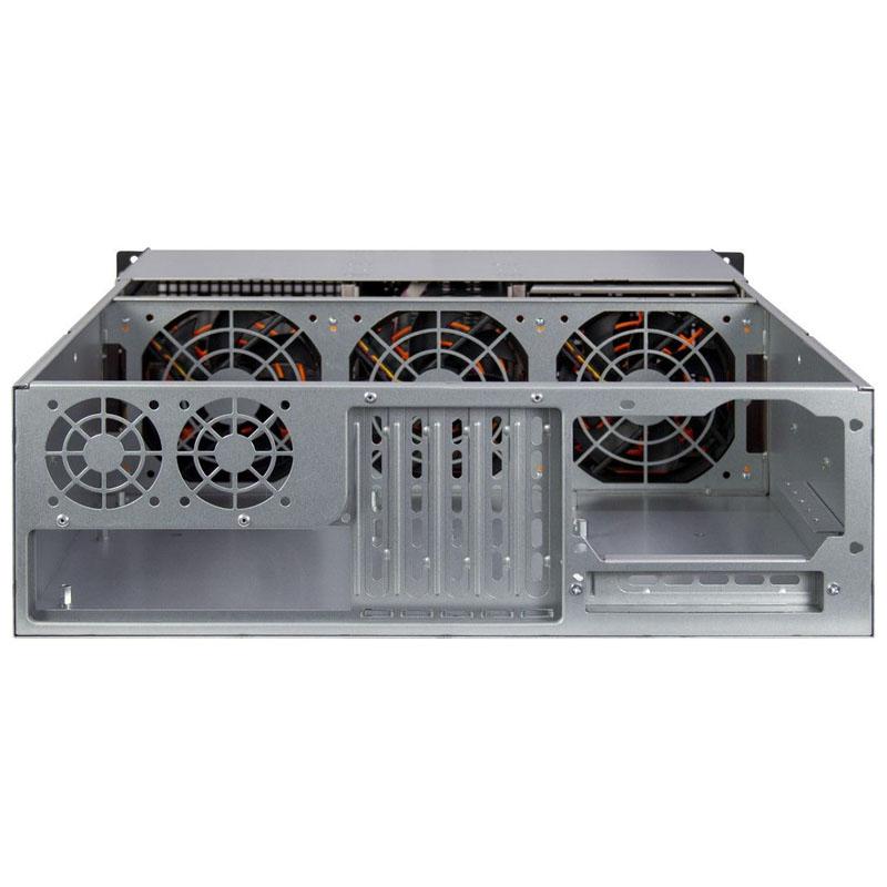 Alloggiamento 19'' IPC 3U 30255 Rack Mini-ITX, 12x3,5'' o 14x2,5''HDD