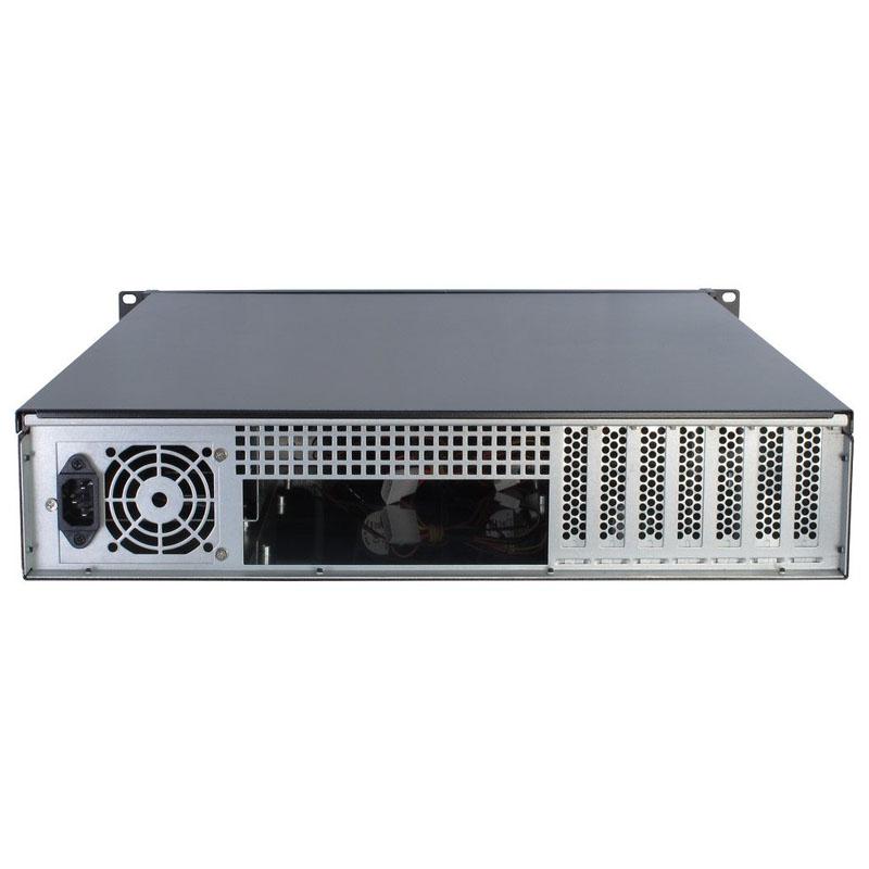 Alloggiamento rack 19'' IPC 2U 2U-2098-SL Rack 2U, nero, senza alimentatore, 2xUSB2.0